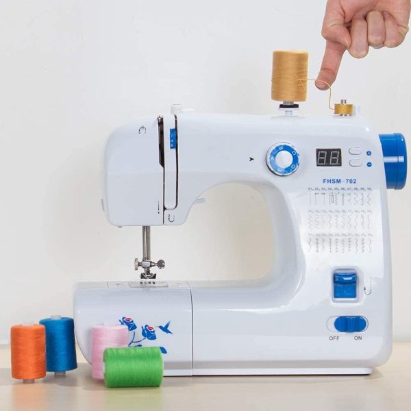 NEX Sewing Thread Assortment Cotton Spools Thread Set for Hand & Machine Sewing, Quilting, Embroidery - 24 Colors 1000 Yards Each - Image 4