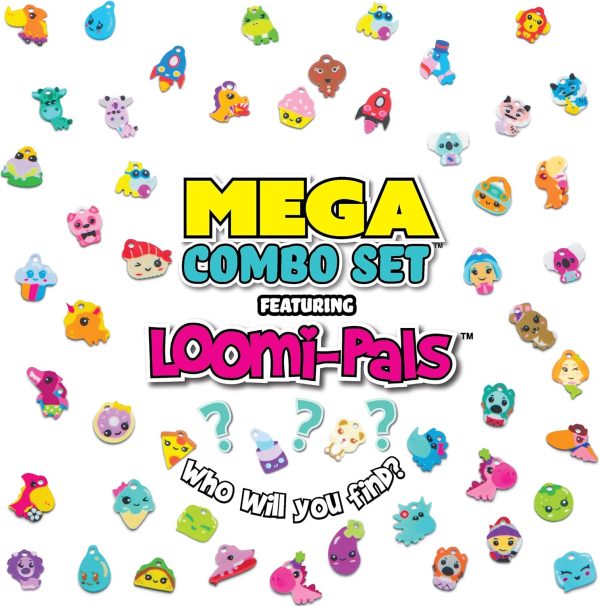 Rainbow Loom® Loomi-Pals™ MEGA Set, Features 60 Cute Assorted LP Charms, The New RL2.0, Happy Looms, Hooks, Alpha & Pony Beads, 5600 Colorful Bands All in a Carrying Case for Boys and Girls 7+ - Image 6